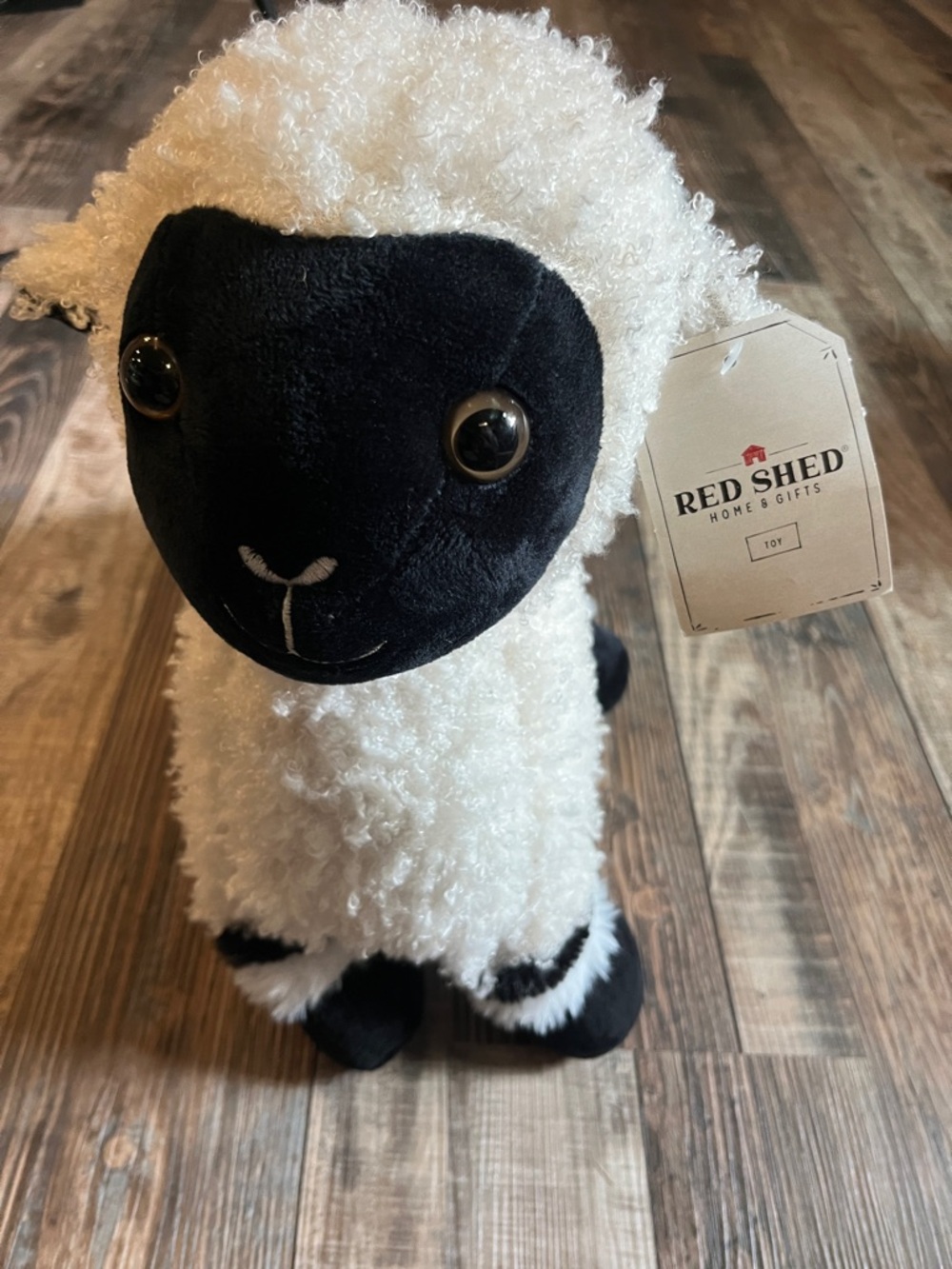 Plush Sheep white and Black